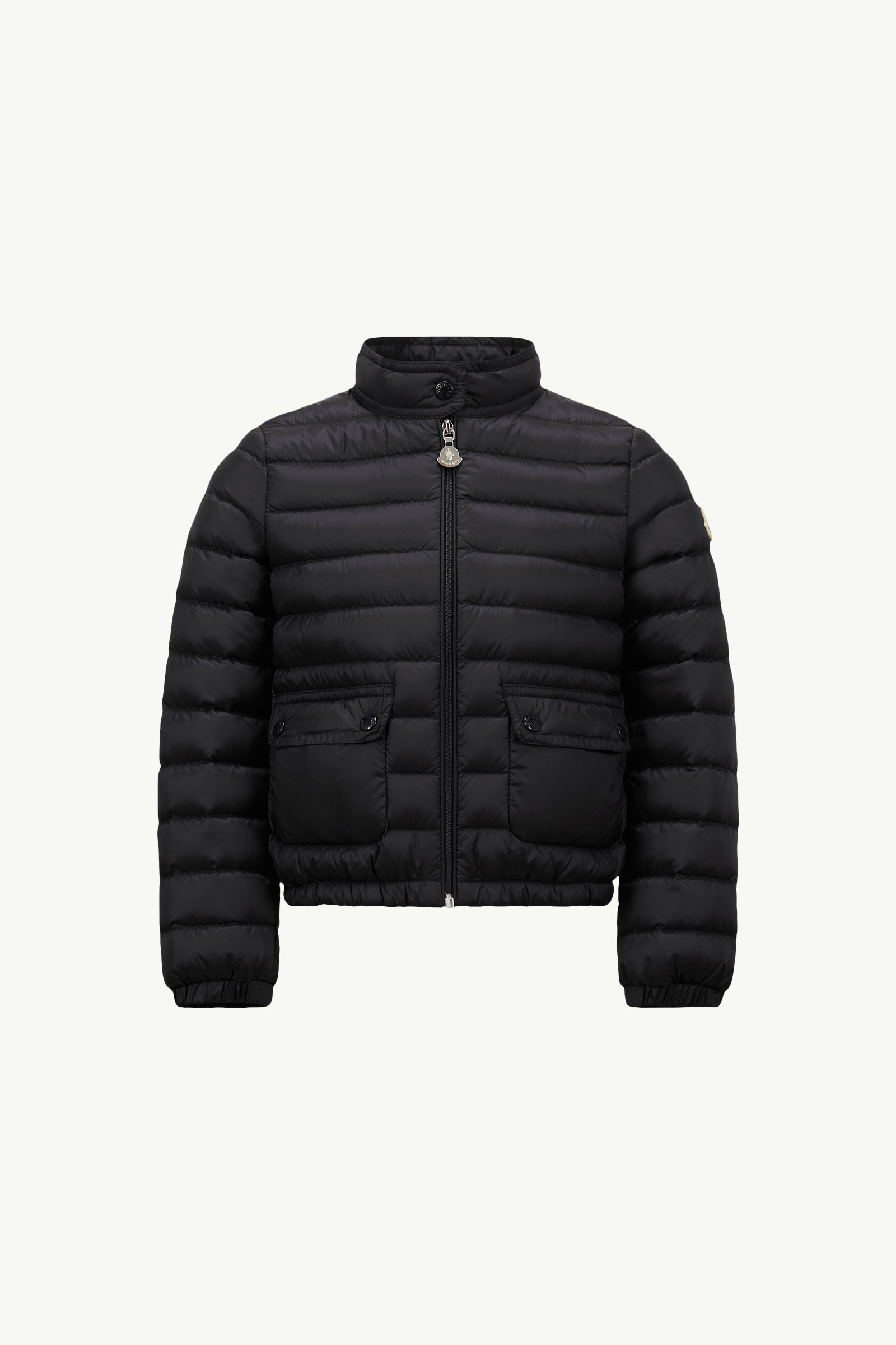 MONCLER☆25SS LANS ロゴポイント 軽量 ダウンジャケット BLACK Black Lans Down Jacket - Down Jackets & Vests for Children
