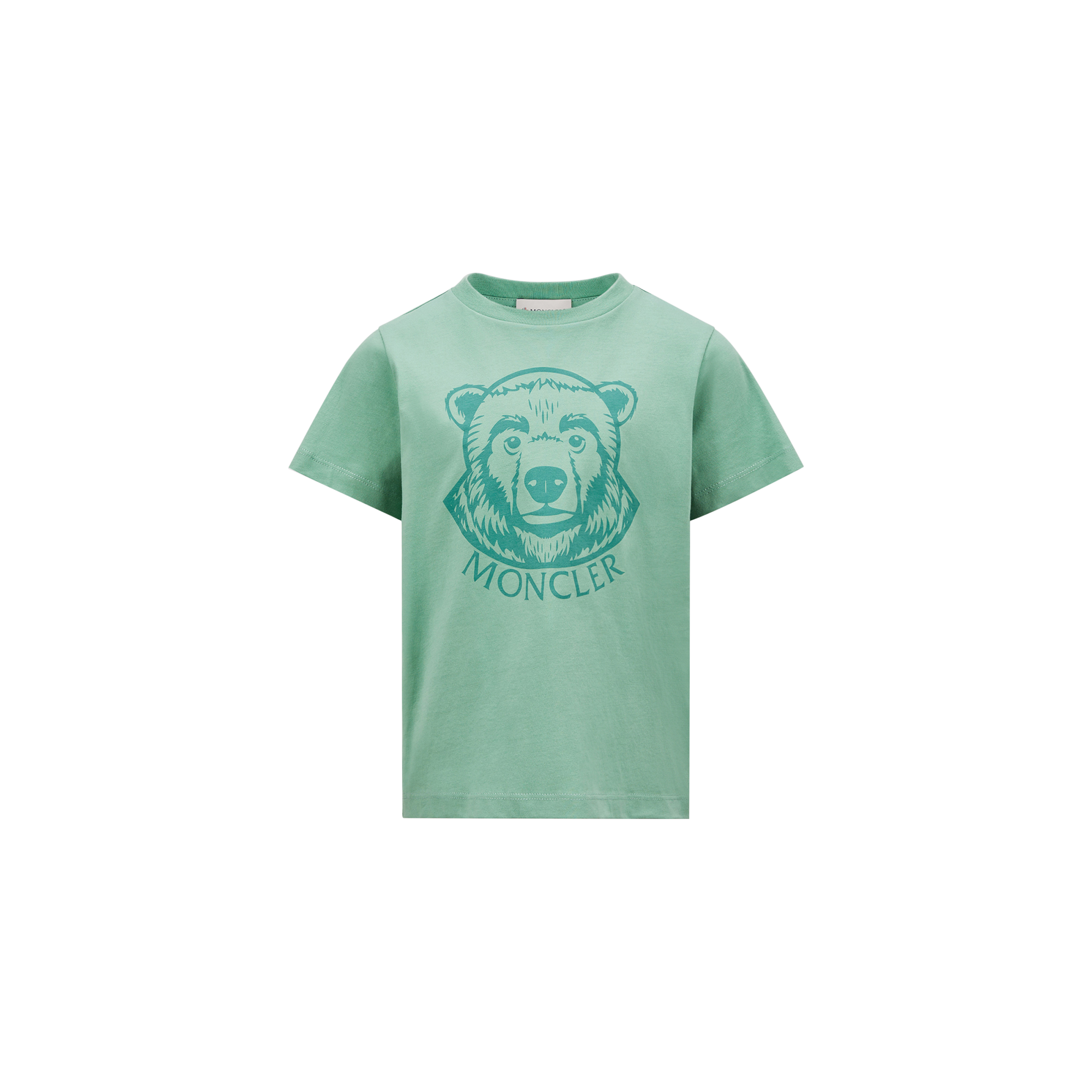 Moncler Logo Motif Cotton T-shirt, Boy, Blue, Size: 4y In Blue