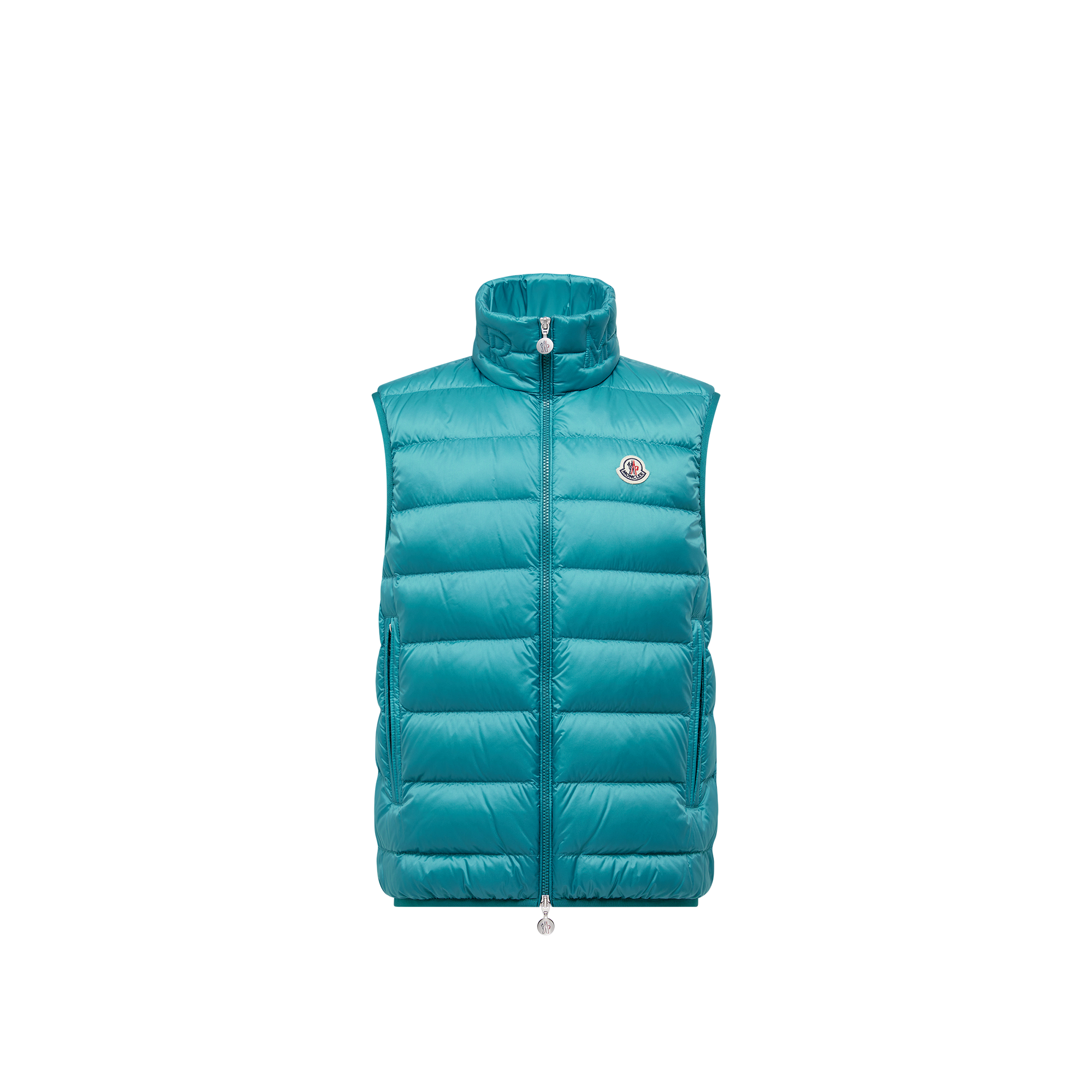 MONCLER COLLECTION Rocoque Down Gilet, Men, Blue, Size: 3