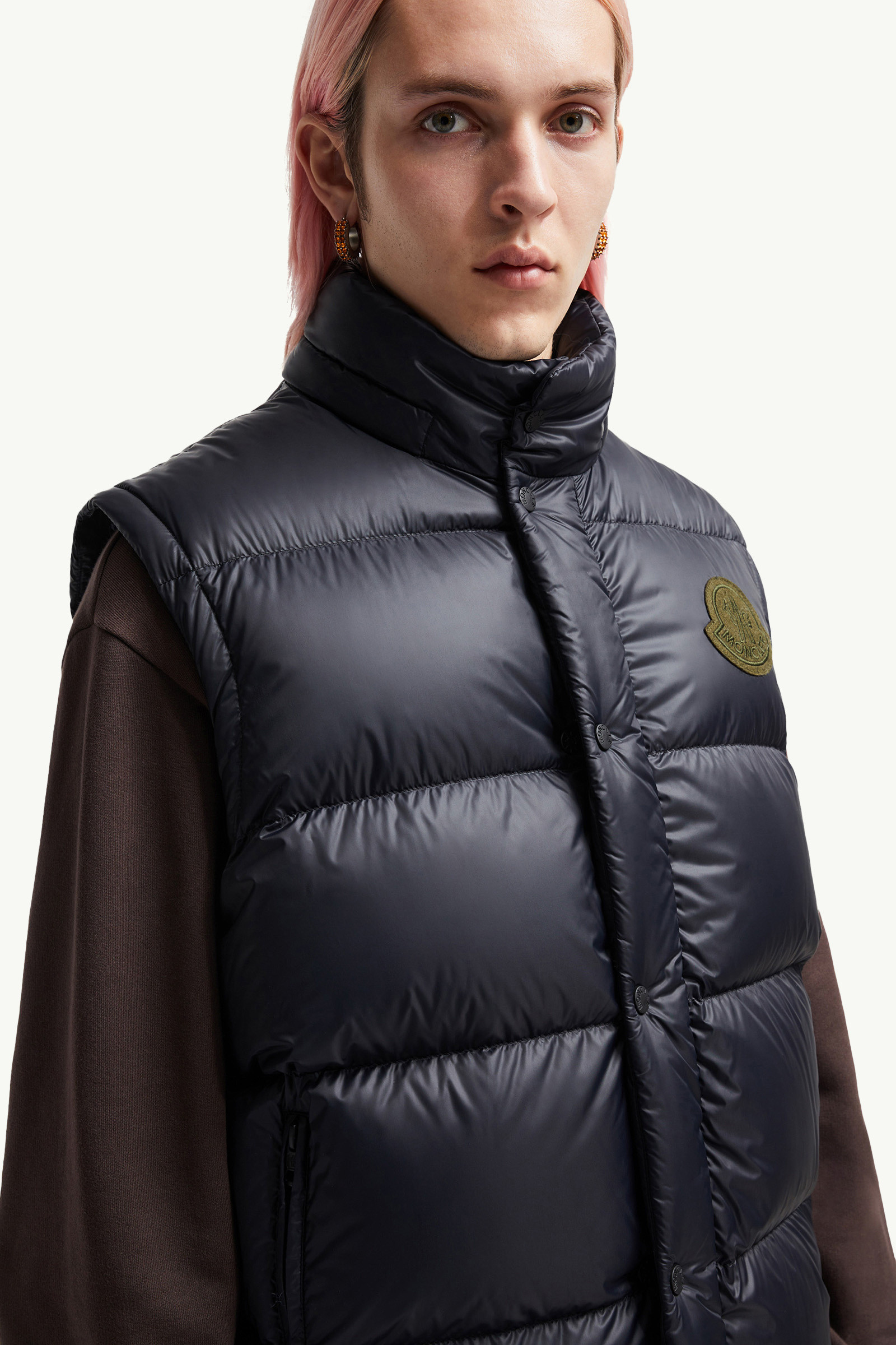 Dark Blue Cyclone 2-in-1 Hooded Short Down Jacket - Short