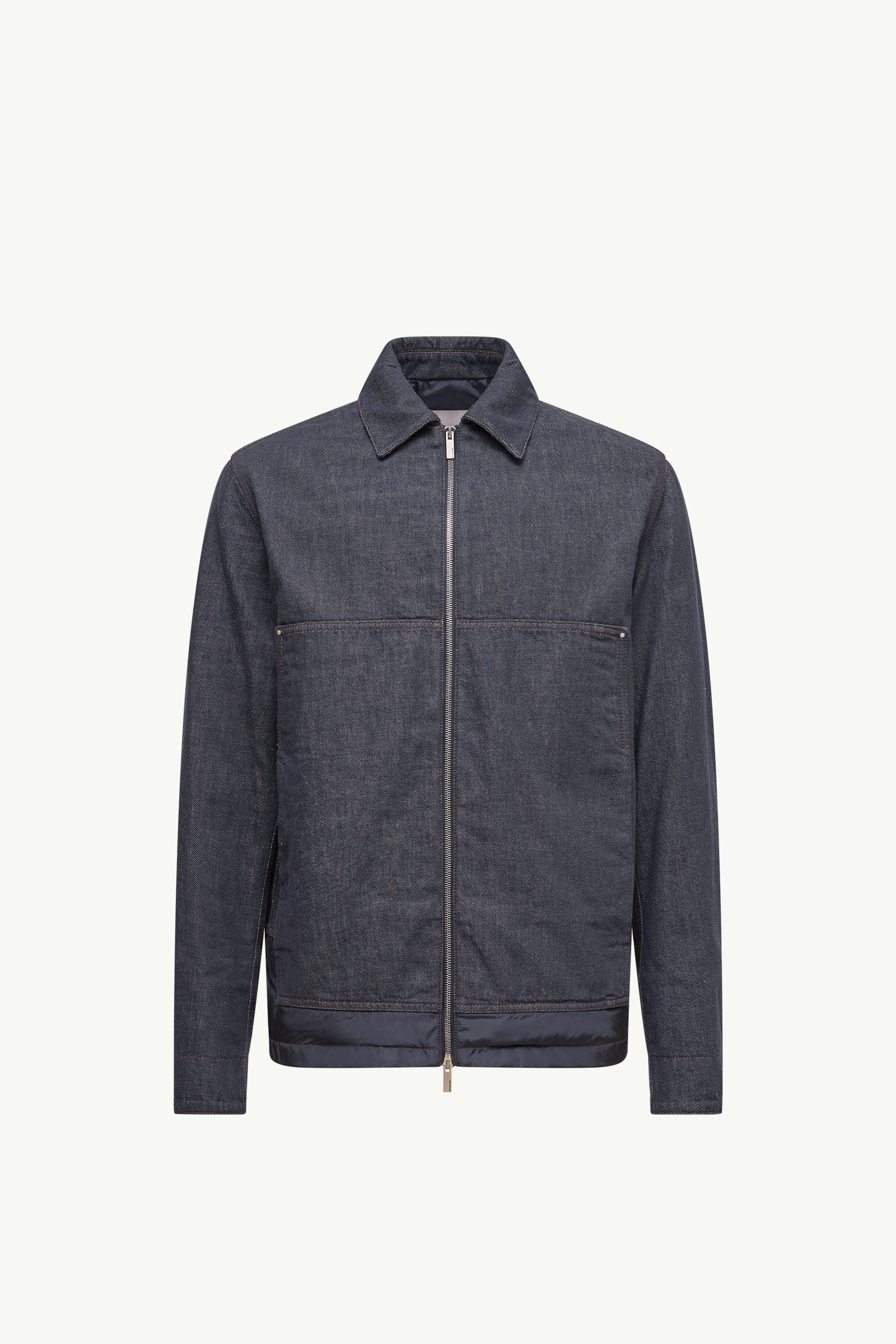 MONCLER 2025/26秋冬 デニム素材 ダウンシャツジャケット ORMOY デニムブルー Ormoyダウンシャツジャケット : test 向けの test
