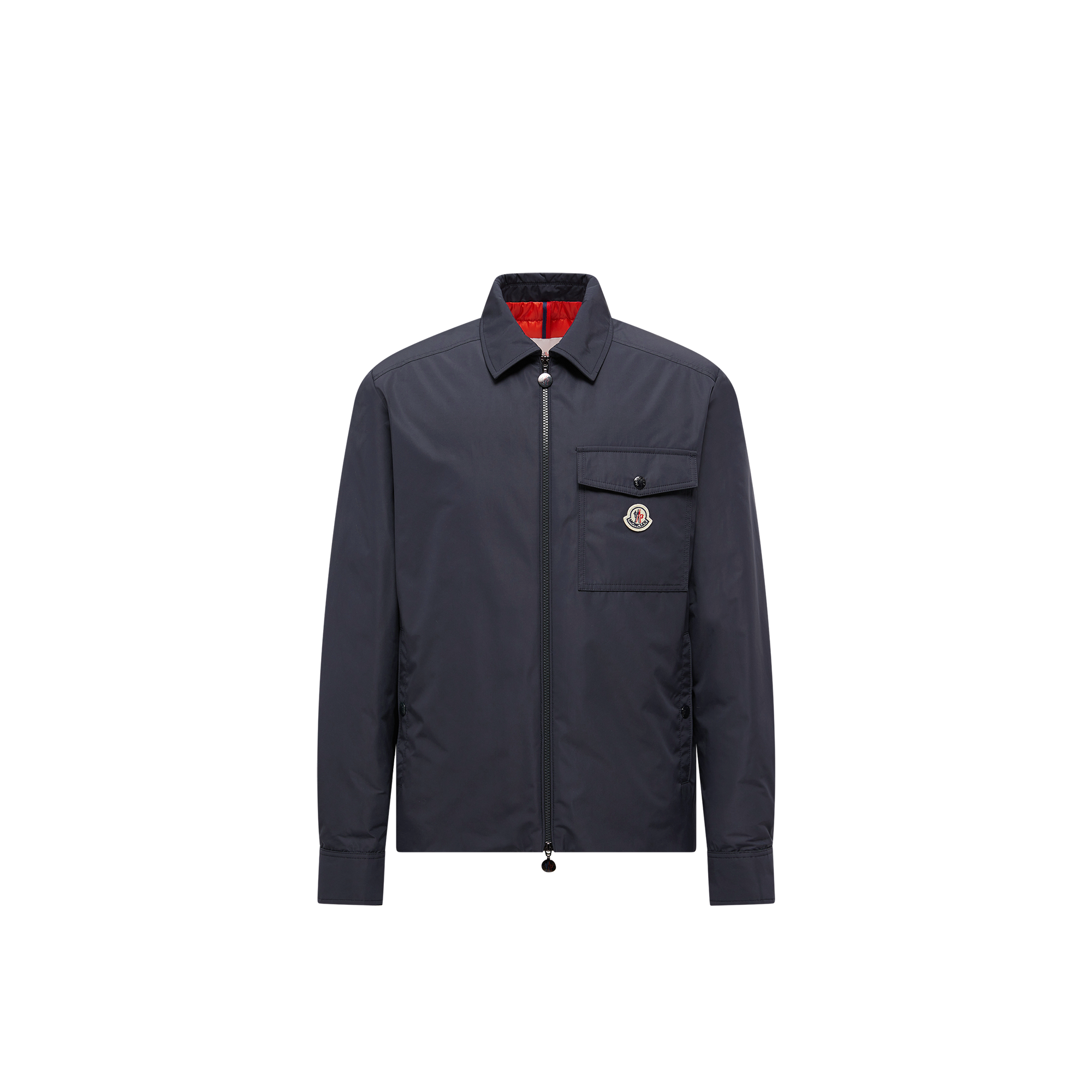 MONCLER COLLECTION Vigeon Down Shirt Jacket, Men, Blue, Size: 4