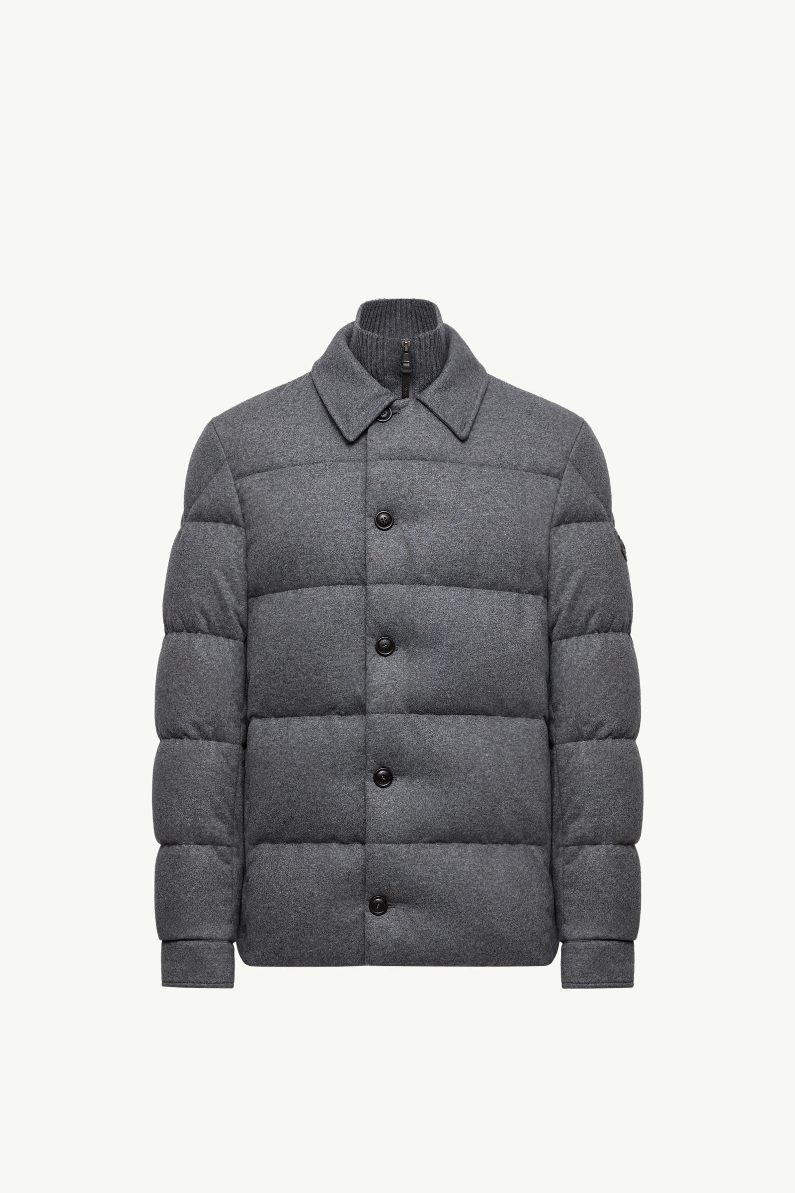 m a (まーくん) 　MONCLER モンクレール MONCLER (モンクレール) コットンジャージー フェルトロゴ