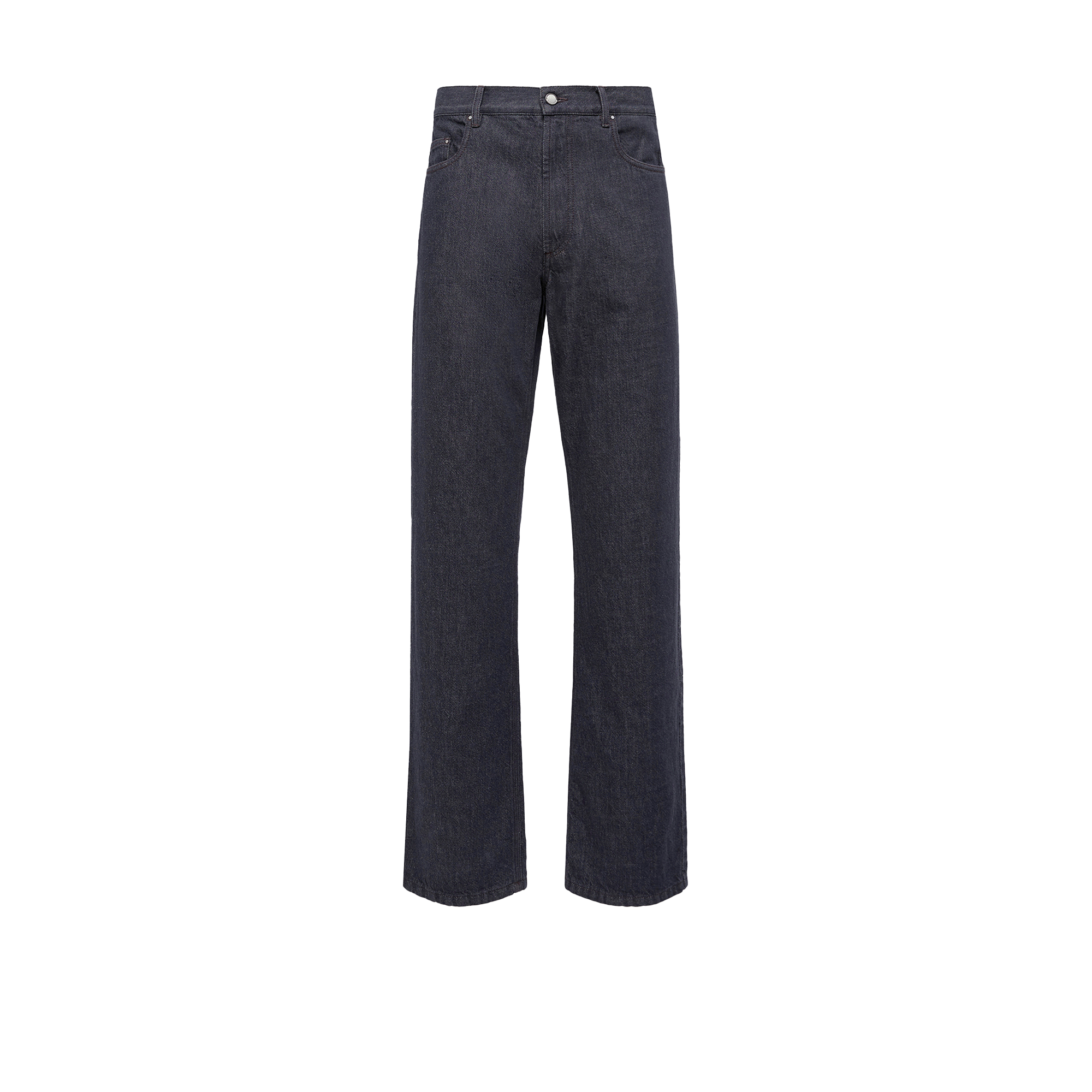 Moncler Straight Leg Jeans, Men, Blue, Size: 52