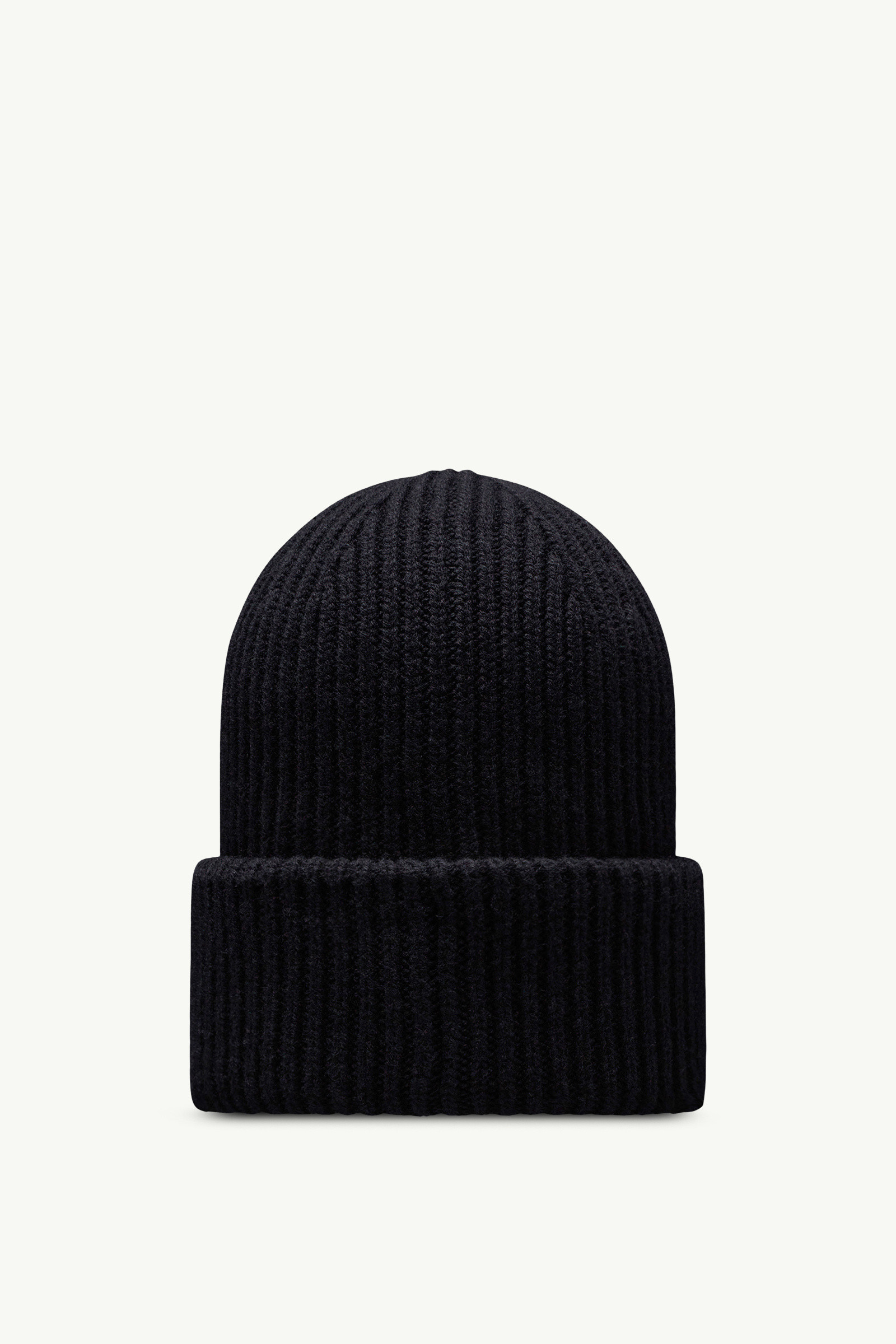 Black Wool & Cashmere Beanie - Hats & Beanies for Men