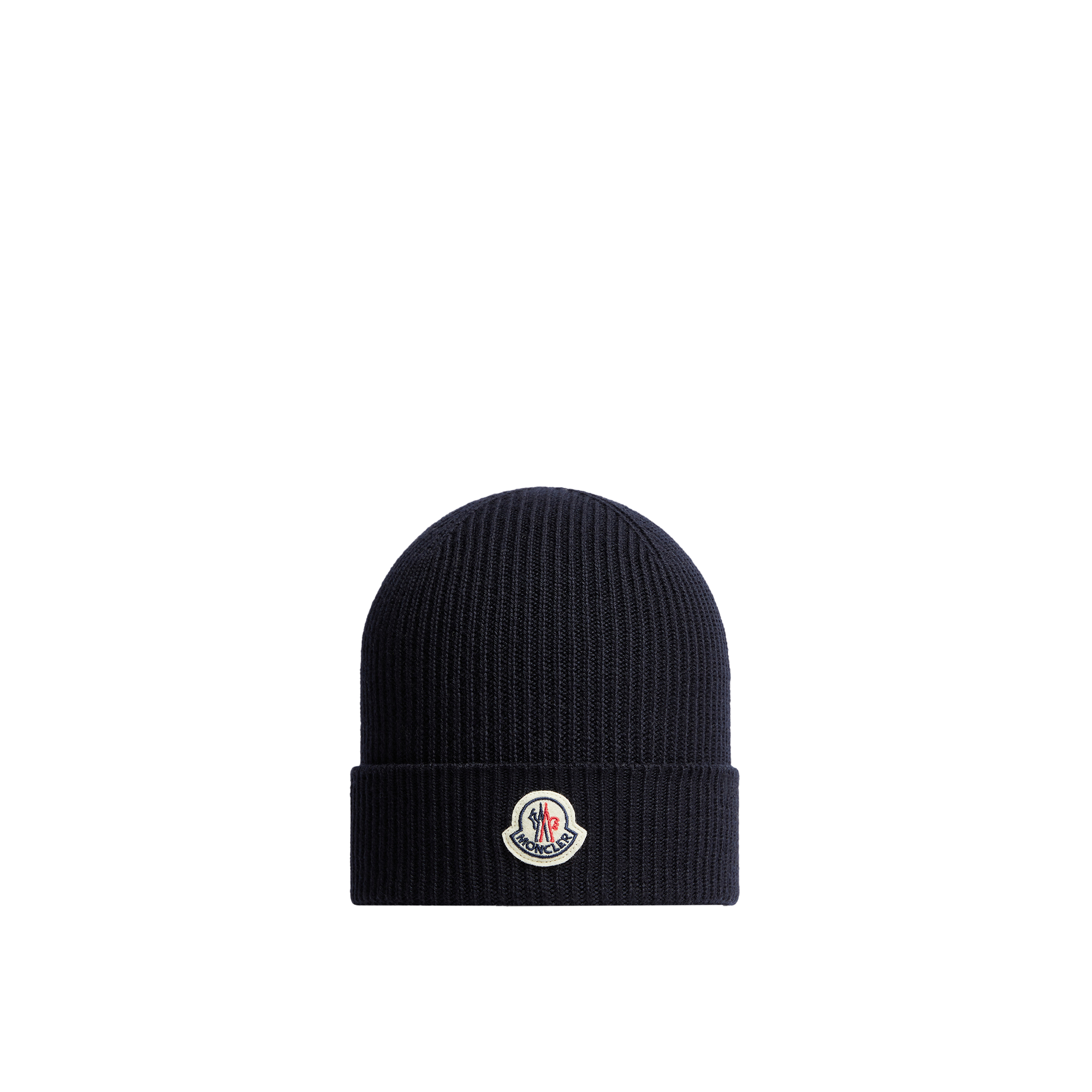 MONCLER COLLECTION Wool Beanie, Blue, Size: One size