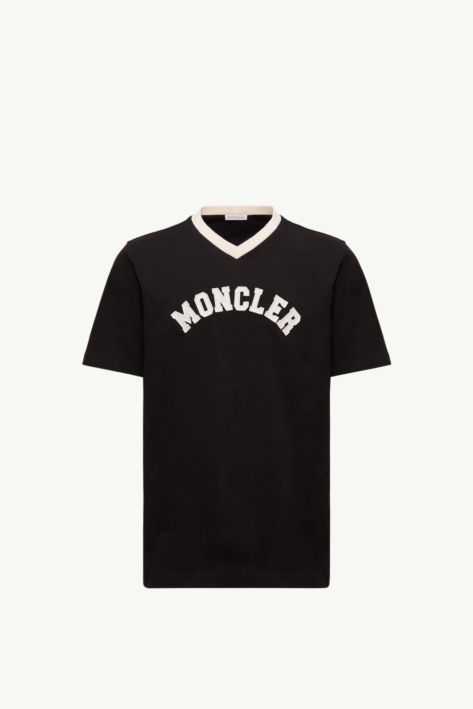 中古・古着通販】MONCLER (モンクレール) ロゴ刺繍Tシャツ