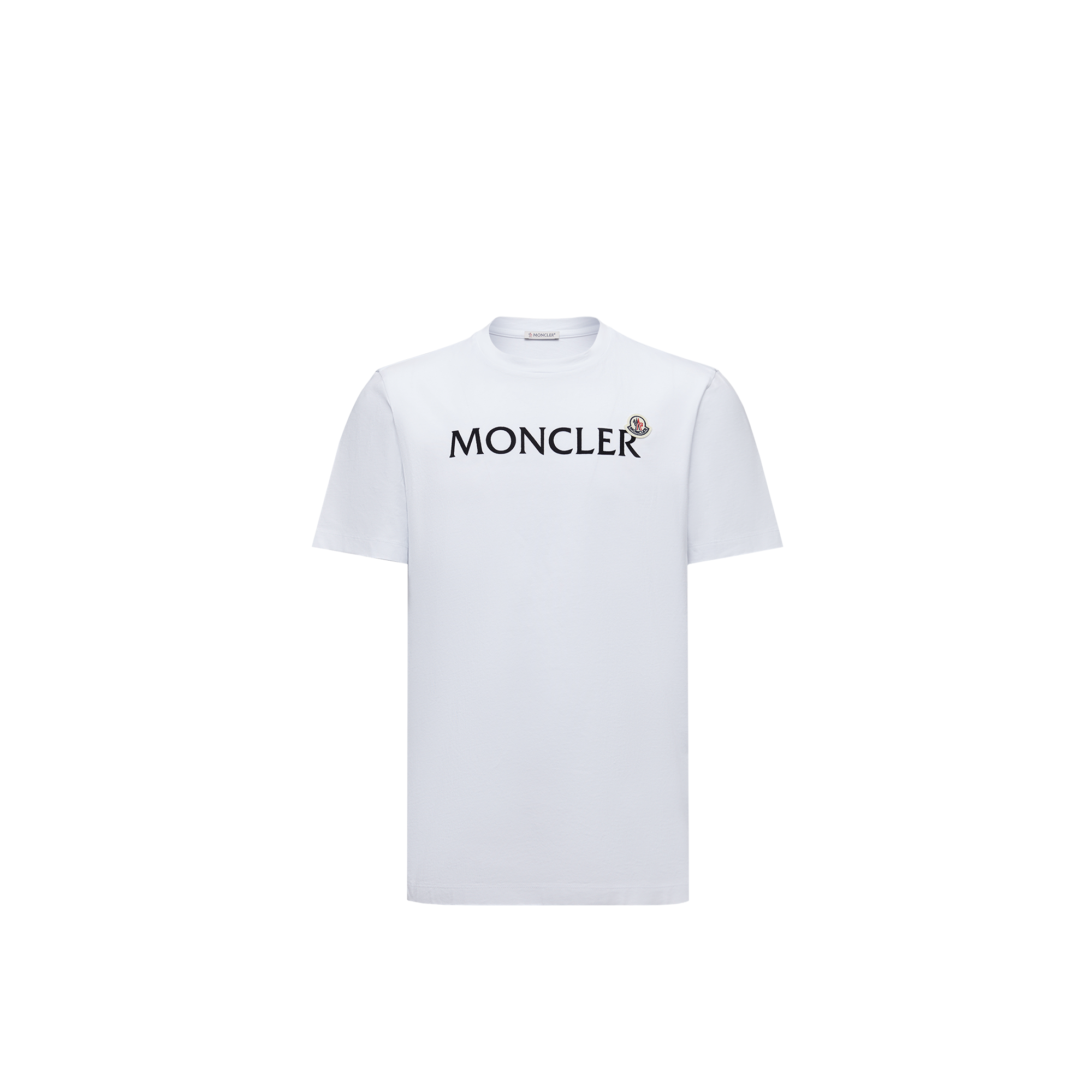 Moncler T-shirt With Flocked Logo