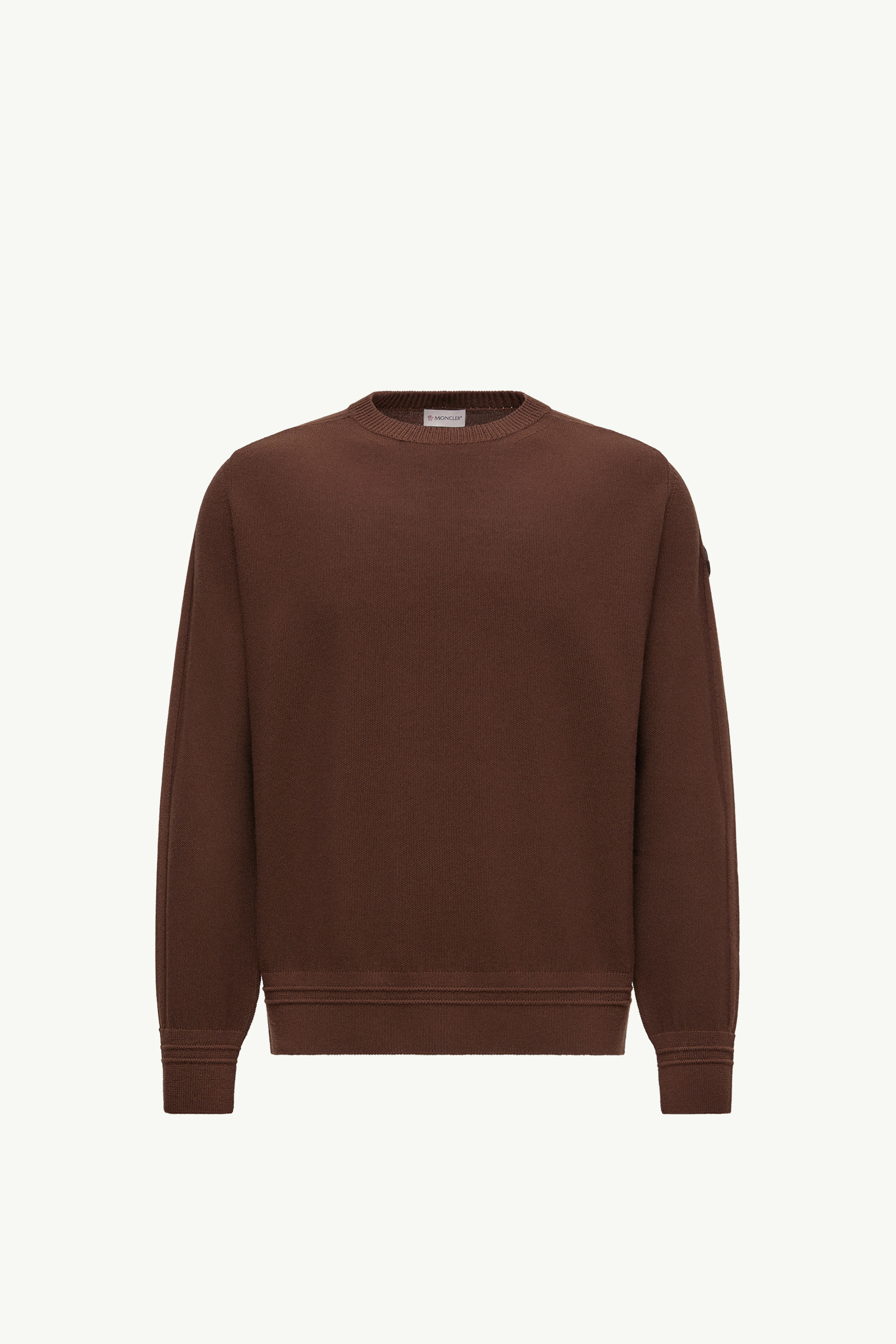 MONCLER◇ニット・セーター(厚手)/XS/ウール/IVO/無地/C20989250400