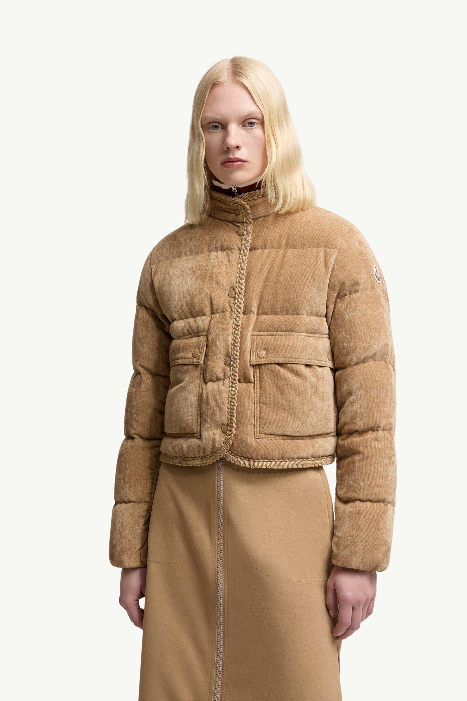 ダウンジャケット・コート MONCLER Women Bubble Jackets 093 1C000 11 598E622G Brown ダウンジャケット・コート MONCLER Women Bubble Jackets 093