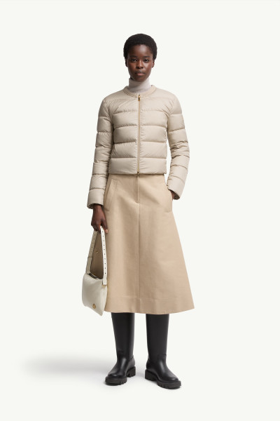 【MONCLER】MAUVEZIN ウールトリム ショートダウンジャケット ブラック Mauvezin ショートダウンジャケット : ショートダウン