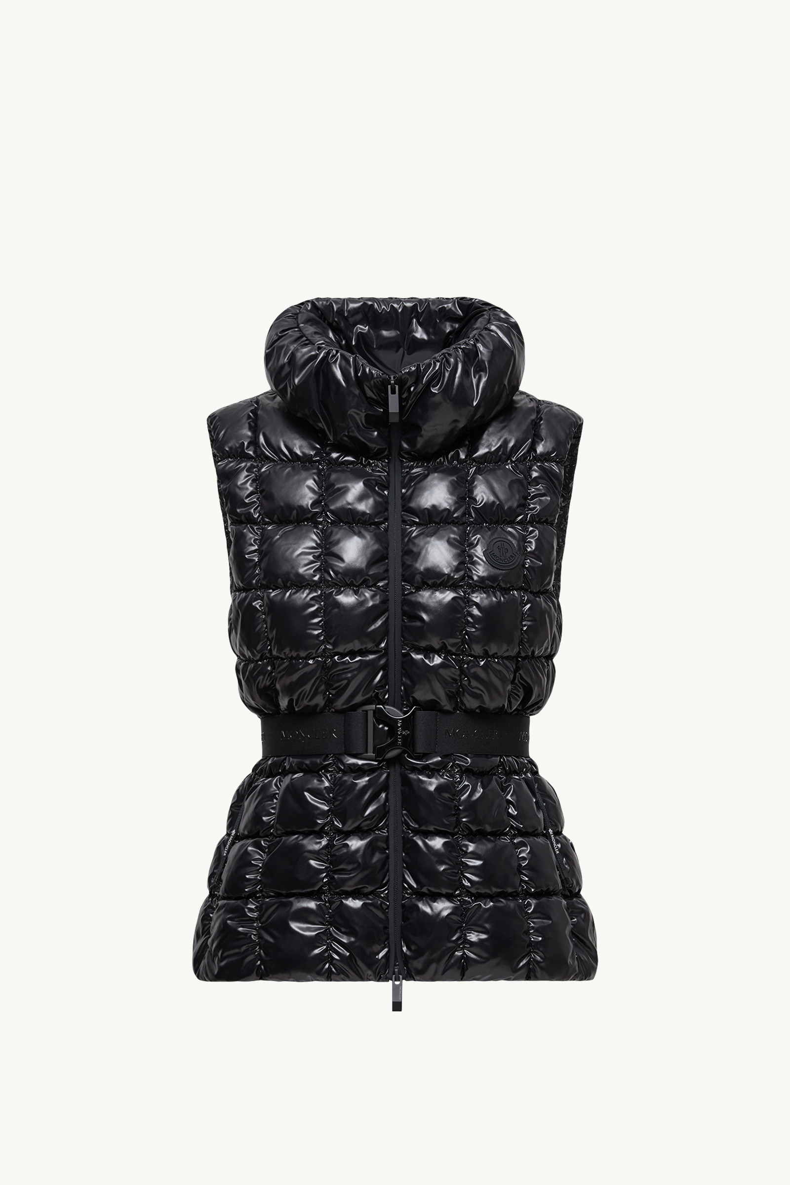 関税込 Moncler Emilion Square-Quilted Down Gilet Black Emilion Square-Quilted Down Gilet - Vests for Women