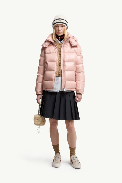 ＊即発可能＊ MONCLER HERBE ショートダウンジャケット ピンク ピンク Herbeショートダウンジャケット : ショートダウン