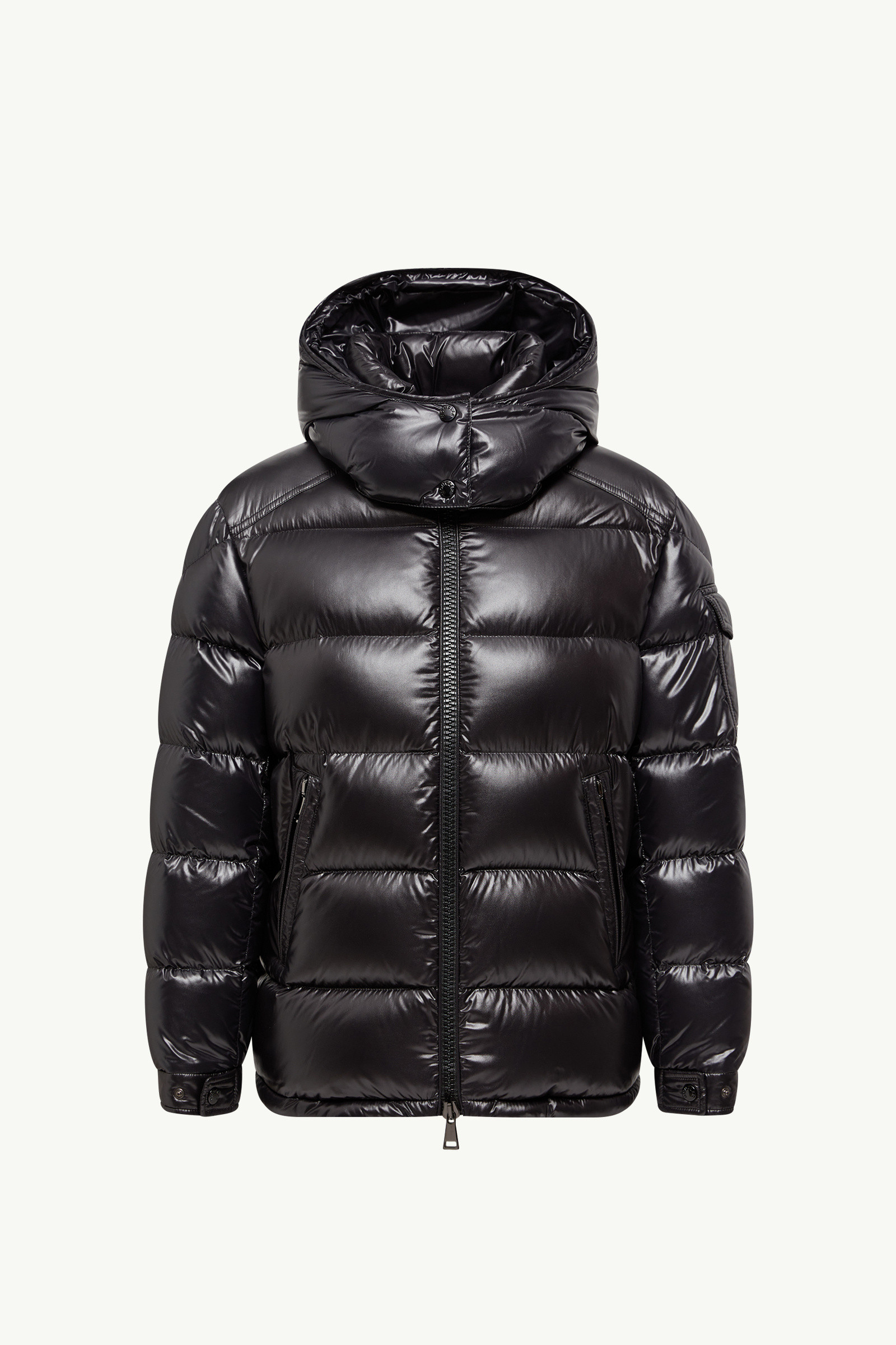 【関税&送料込み】Moncler Maire Hooded Short Down Jacket C Black Maire Hooded Short Down Jacket - Short Down Jackets