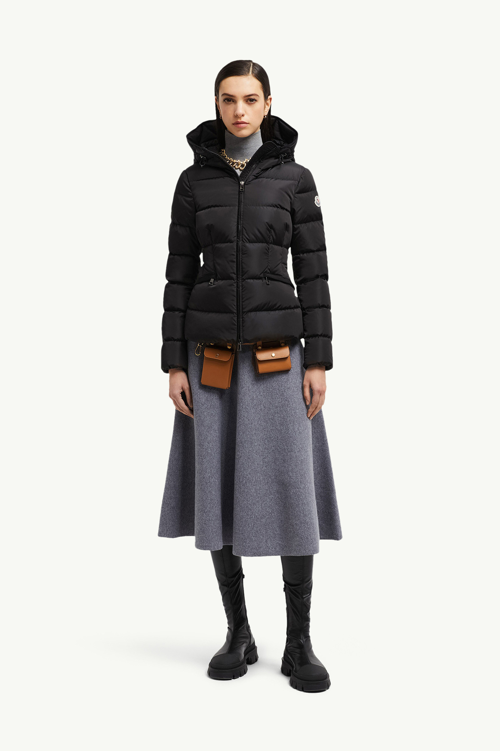 Avoce Hooded Short Down Jacket