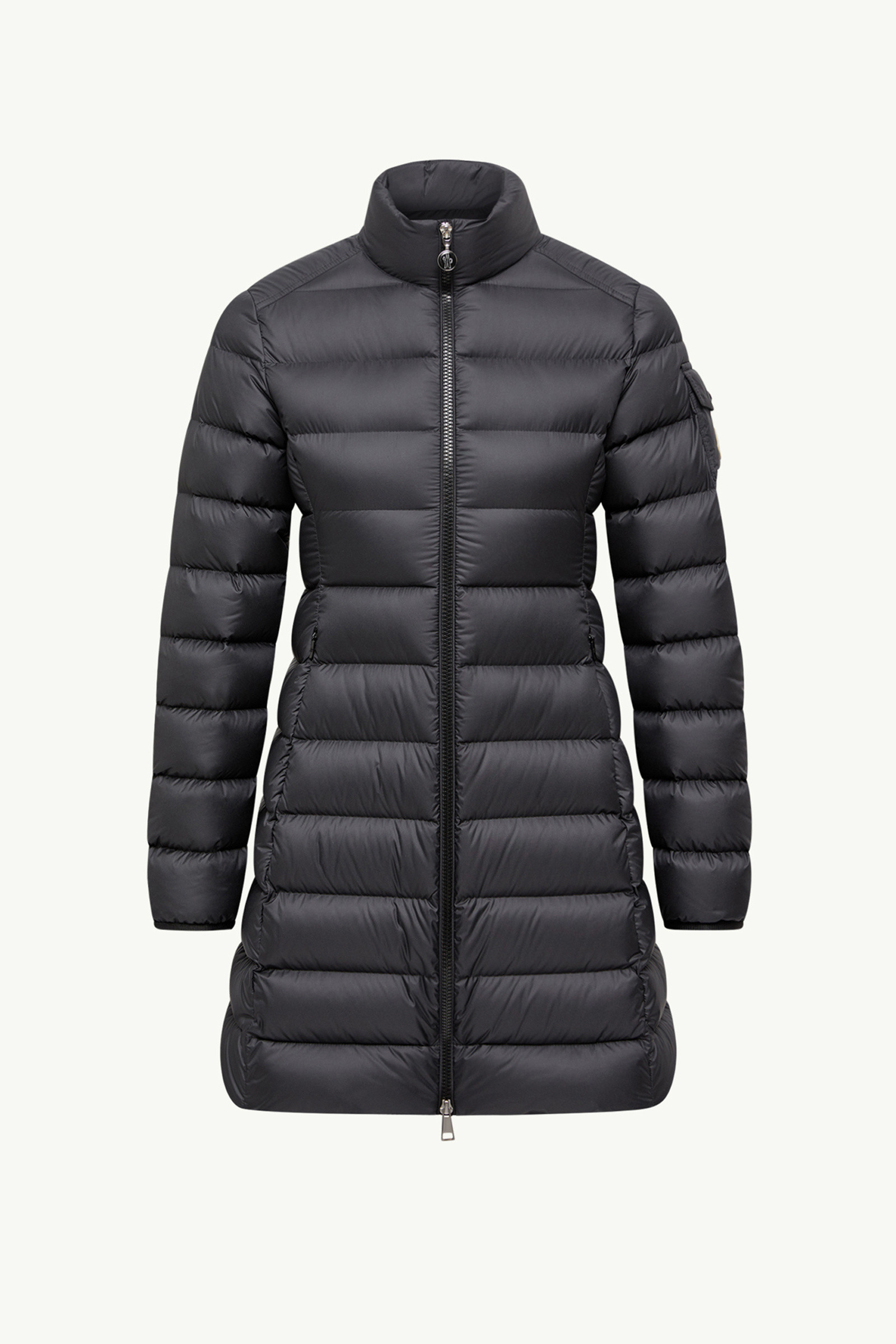 ダウンジャケット・コート Moncler Igesse Nylon Long Down Jacket Black Gardy Hooded Short Down Jacket - Short Down Jackets