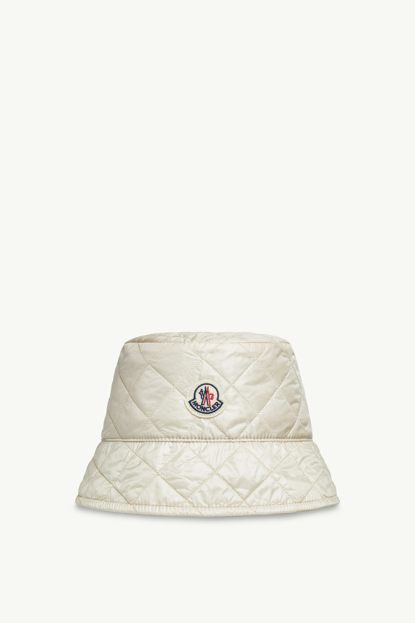 ハット MONCLER Woman Hat Black K20933B0003457843 999 Black Cotton Blend Bucket Hat - Hats & Beanies for Women