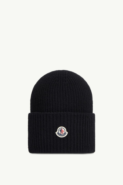 MONCLER モンクレール ニットキャップ メンズ ビーニー ニット帽