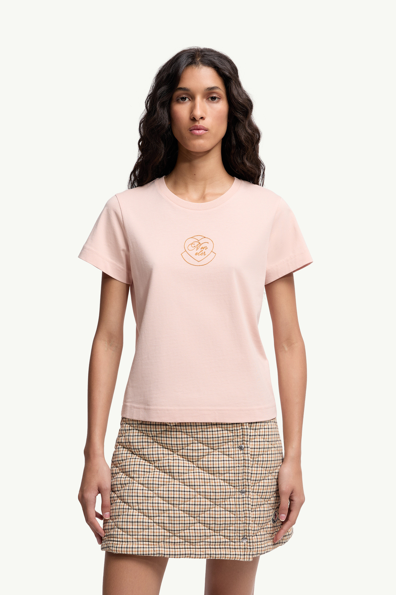 Moncler ポロシャツ レディース ピンク M ピンク系 MONCLER(モンクレール) ポロシャツ(レディース) - 海外