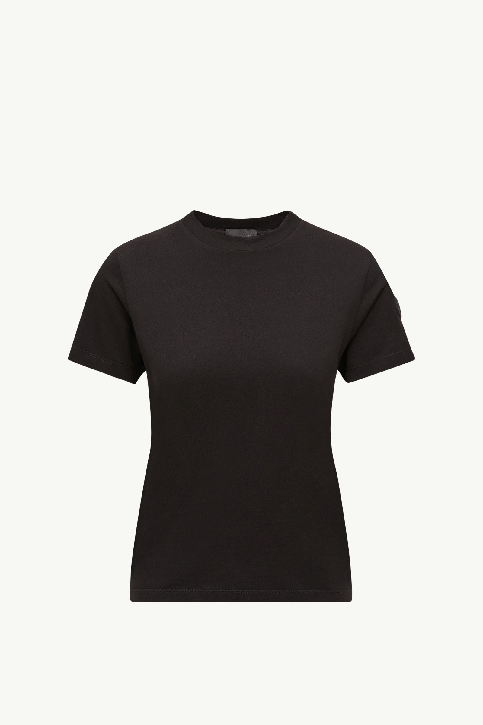 Tシャツ・カットソー MONCLER Women Tops J20938C0002189AIJ 999 BLACK ブラック Tシャツ : トップ＆Tシャツ 向けの レディース