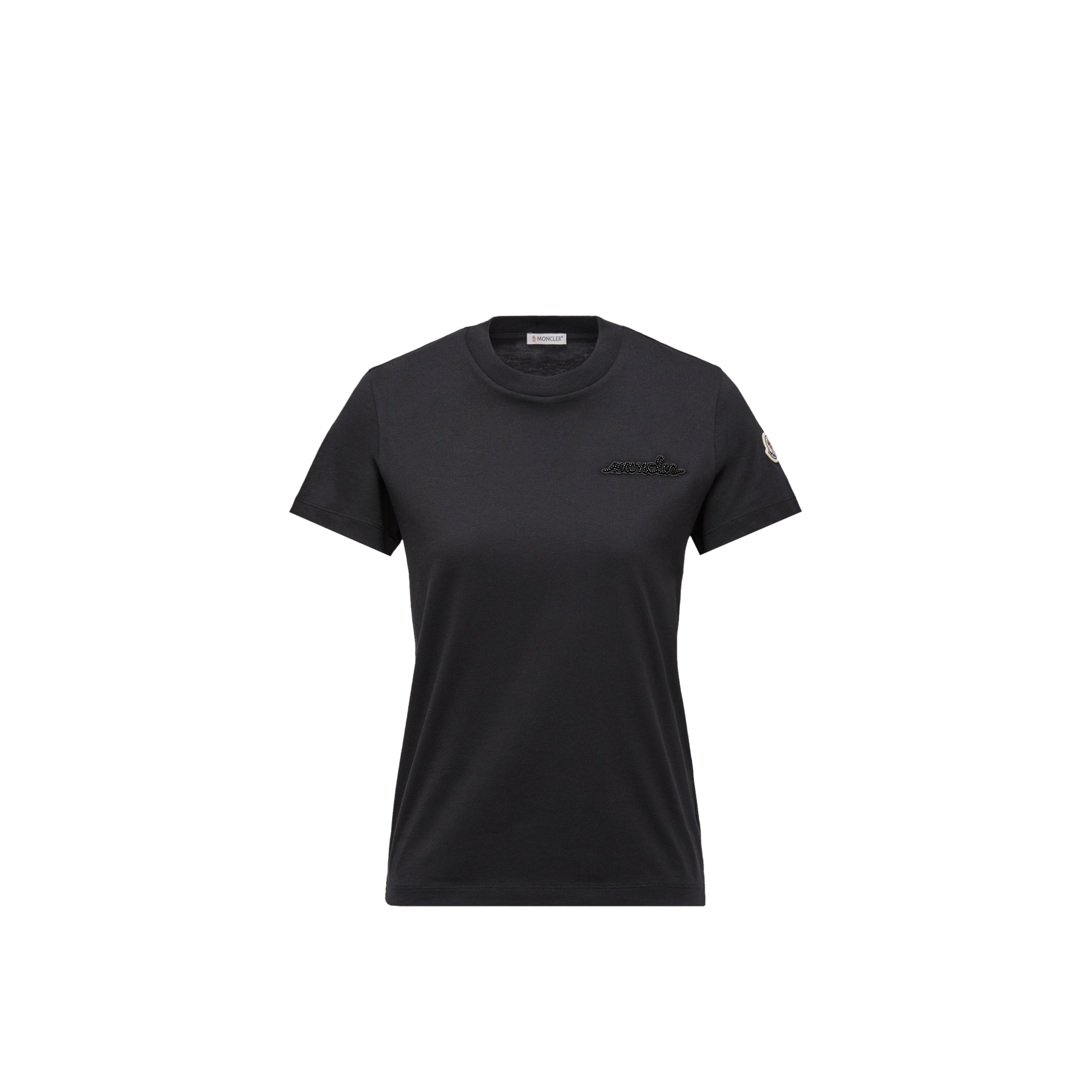Moncler Logo-embellished Cotton T-shirt