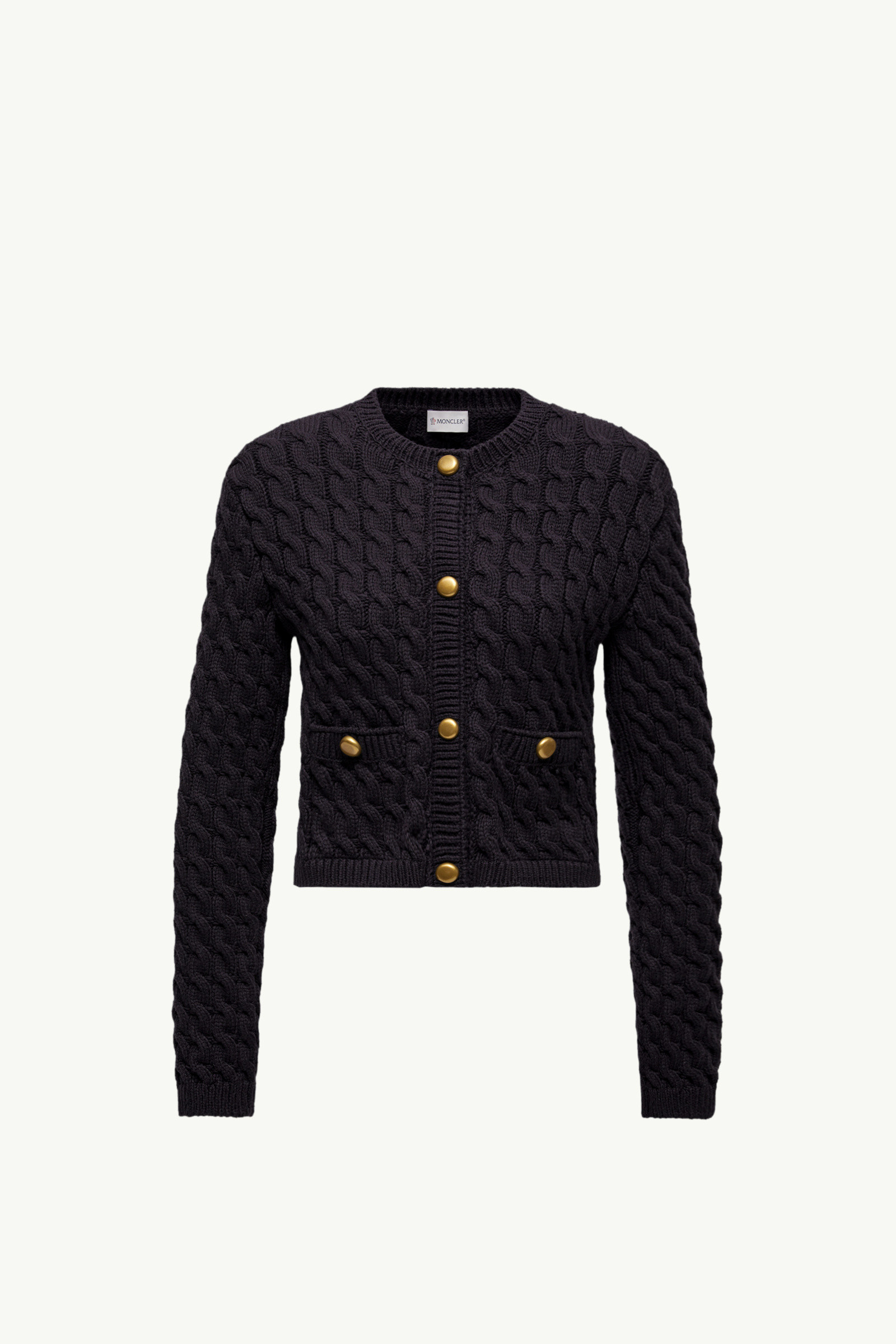 2025/26秋冬 MONCLER モンクレール レディースCARDIGAN IMBOTTITO IN LANAカーディガン【bianco 】【送料無料】【正規品】 レディース】CARDIGAN | MONCLER(モンクレール) / トップス