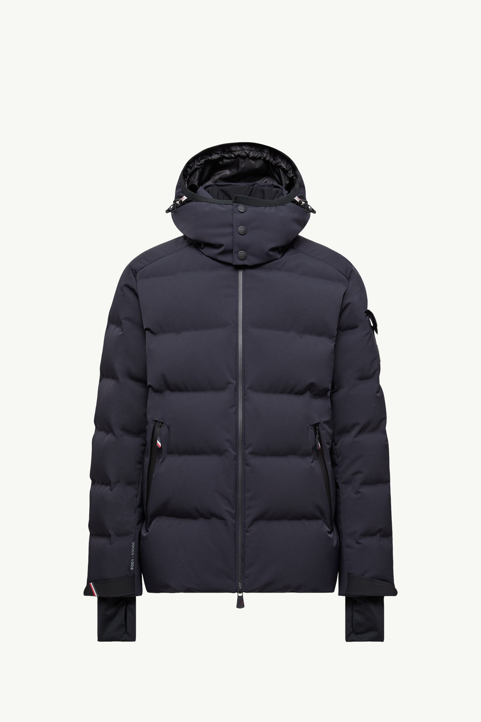 MONCLER GRENOBLE FOURGS ラムレザー ダウンジャケット 