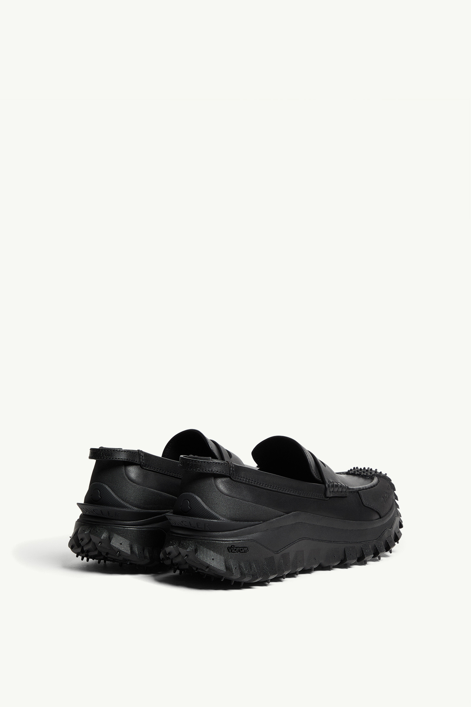 スニーカー MONCLER Men Sneakers 09A 4M000 90 M2200999 Black Black Pacey Nylon & Suede Sneakers - Sneakers for Men