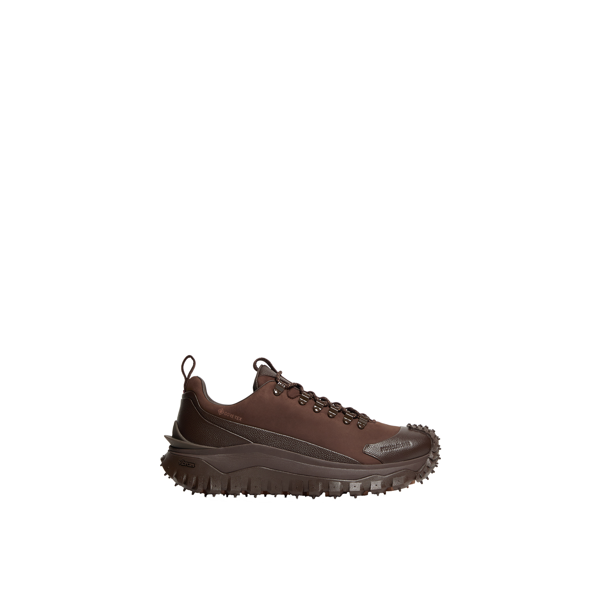 Moncler Sneakers Trailgrip Gtx En Nubuck Et Cuir In Brown