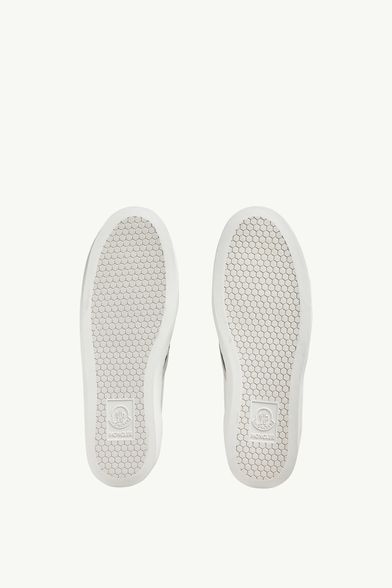 関税込 Moncler Monaco2 Leather & Glitter Trainers Moncler Monaco 2 Low-Top Glitter Leather Sneakers | Neiman