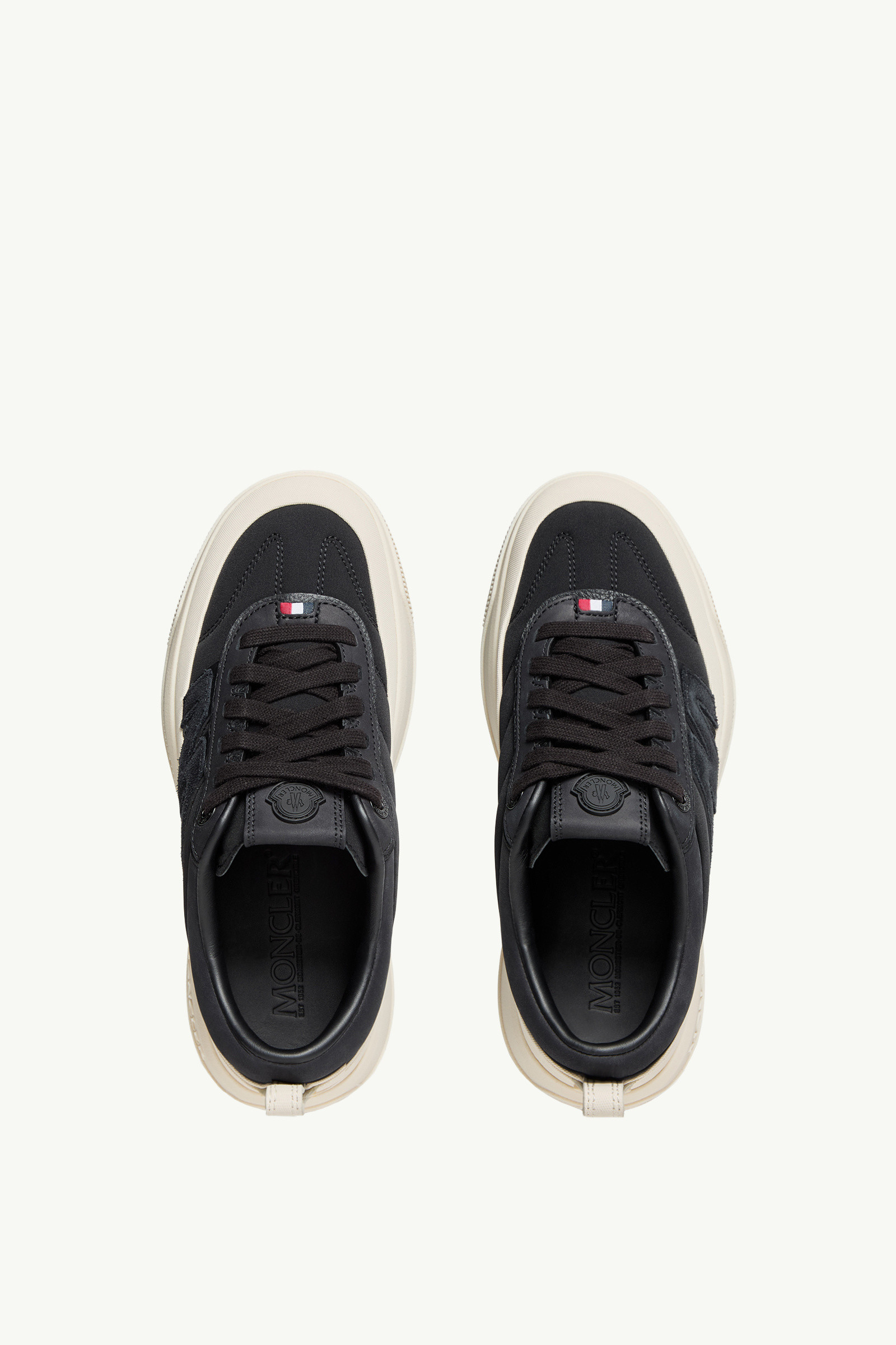 【関税＆送料込み】Moncler Moncler Altive - Suede And Nubuc Black Moncler Altive Nubuck & Suede Sneakers - Sneakers for