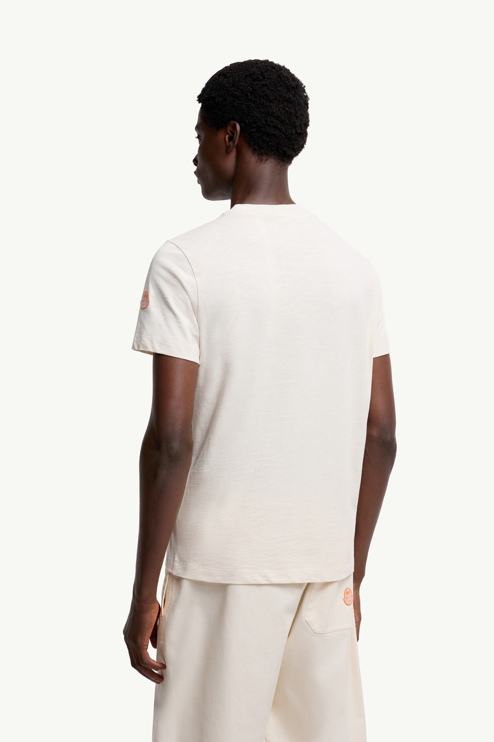 MONCLER GENIUS x GILGA FARM コットン 半袖 Tシャツ Moncler Genius: Moncler x Gilga Farm Orange Short Sleeve T