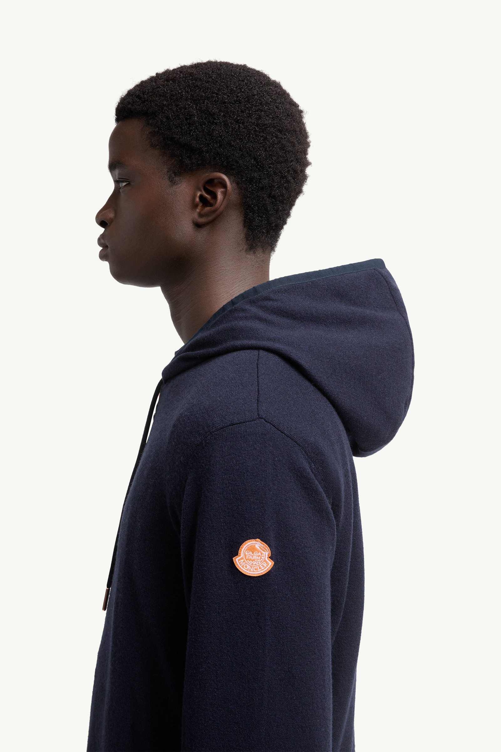 【MONCLER x GILGA FARM】ジップアップロゴフーディー☆２色 Moncler Gamma Blue Zip-Up L 126530752 | eBay