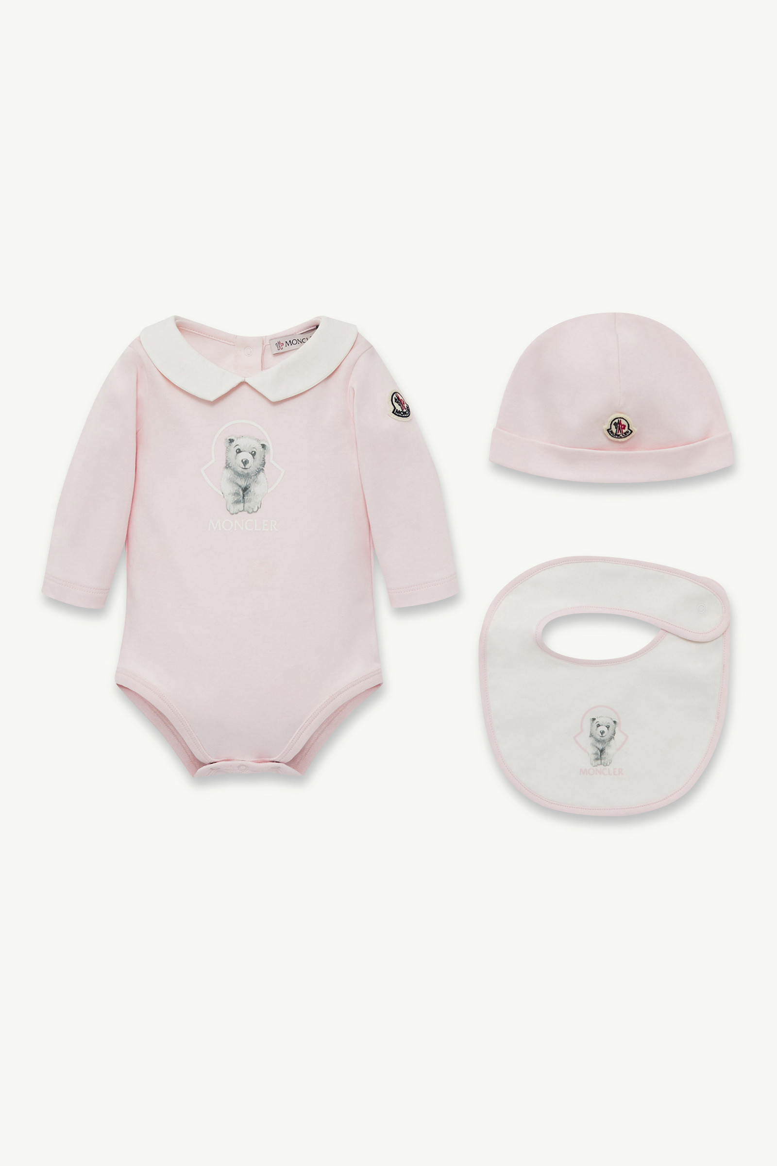 【ma】MONCLER ベビーおくるみ ピンク モンクレール MONCLER ベビー服 子供服 ダウンジャケット ピンク
