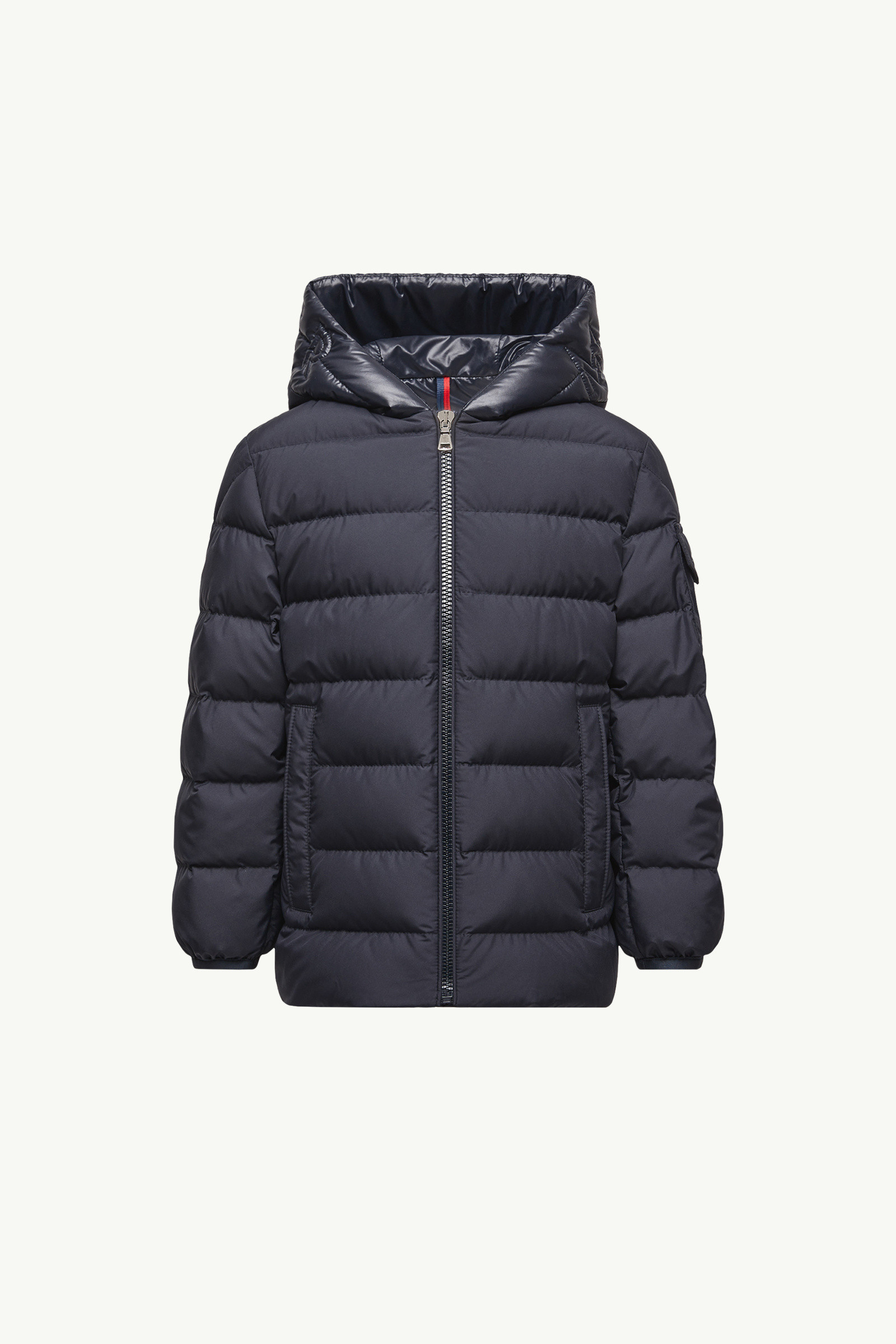MONCLER ネイビー ジャケット 110 ネイビーブルー Moncler Mayaショートダウンジャケット