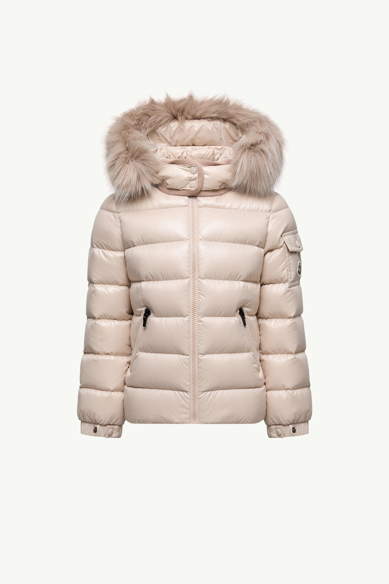 MONCLER☆BADYF 袖ロゴ ダウンジャケット LIGHT BEIGE MONCLER【入手困難】☆Badyf ショートダウンジャケット☆ 全色