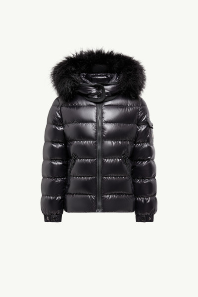 Black Badyf Hooded Down Jacket - Down Jackets & Vests for