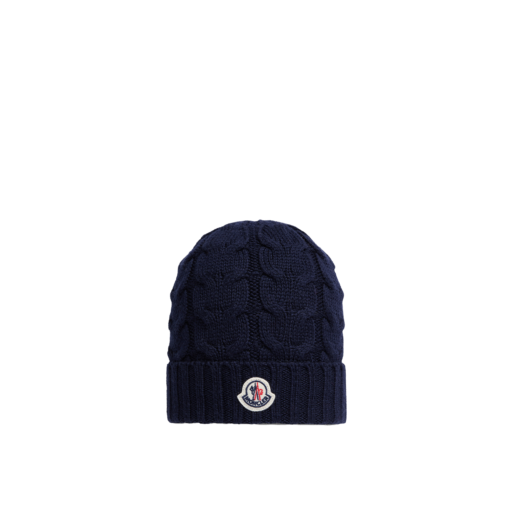 Moncler Wool Beanie Blue