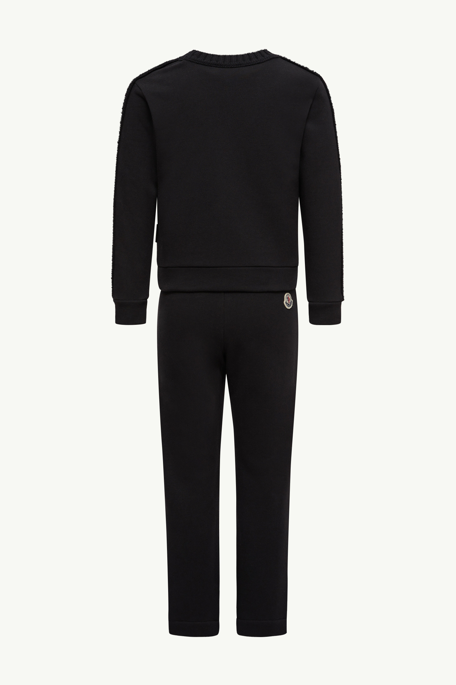 MONCLER｜TRAINING PANTS (8H00011 89A1K 999) Black Cotton Sweatpants | MONCLER - Antonia