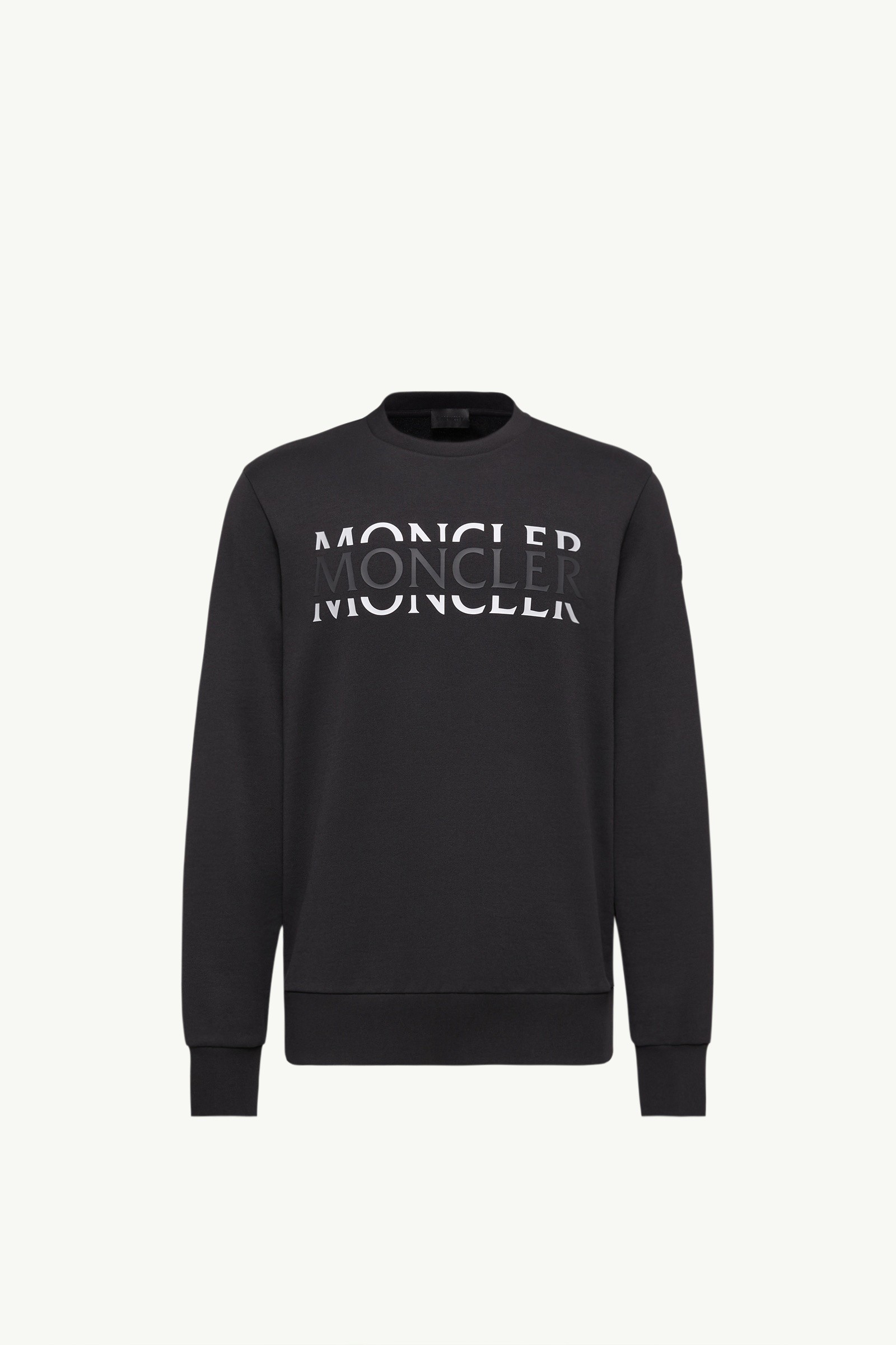 MONCLER ブラック スウェット トレーナー ブラック（黒）系 MONCLER 