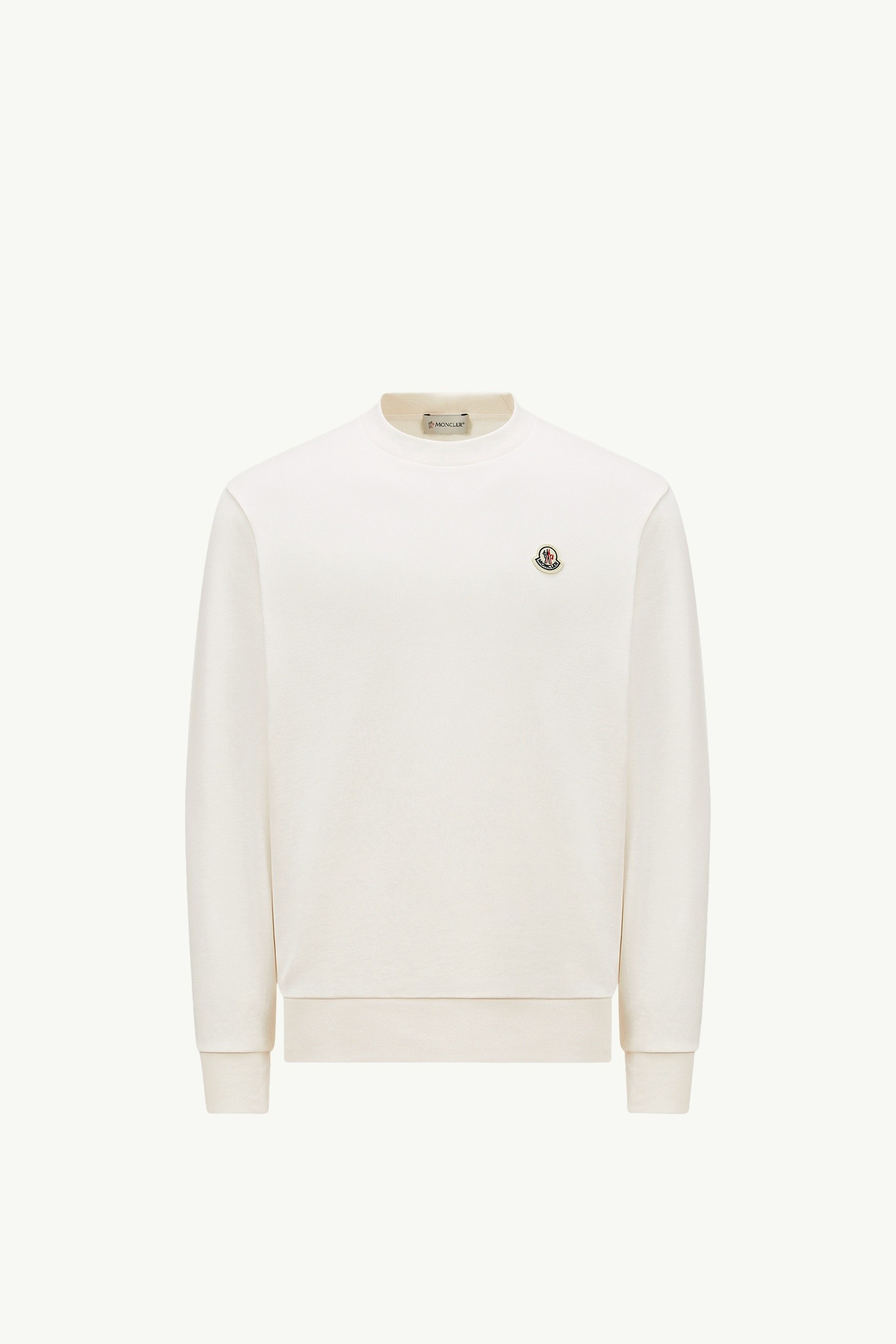 Logo Patch Cotton Sweatshirt