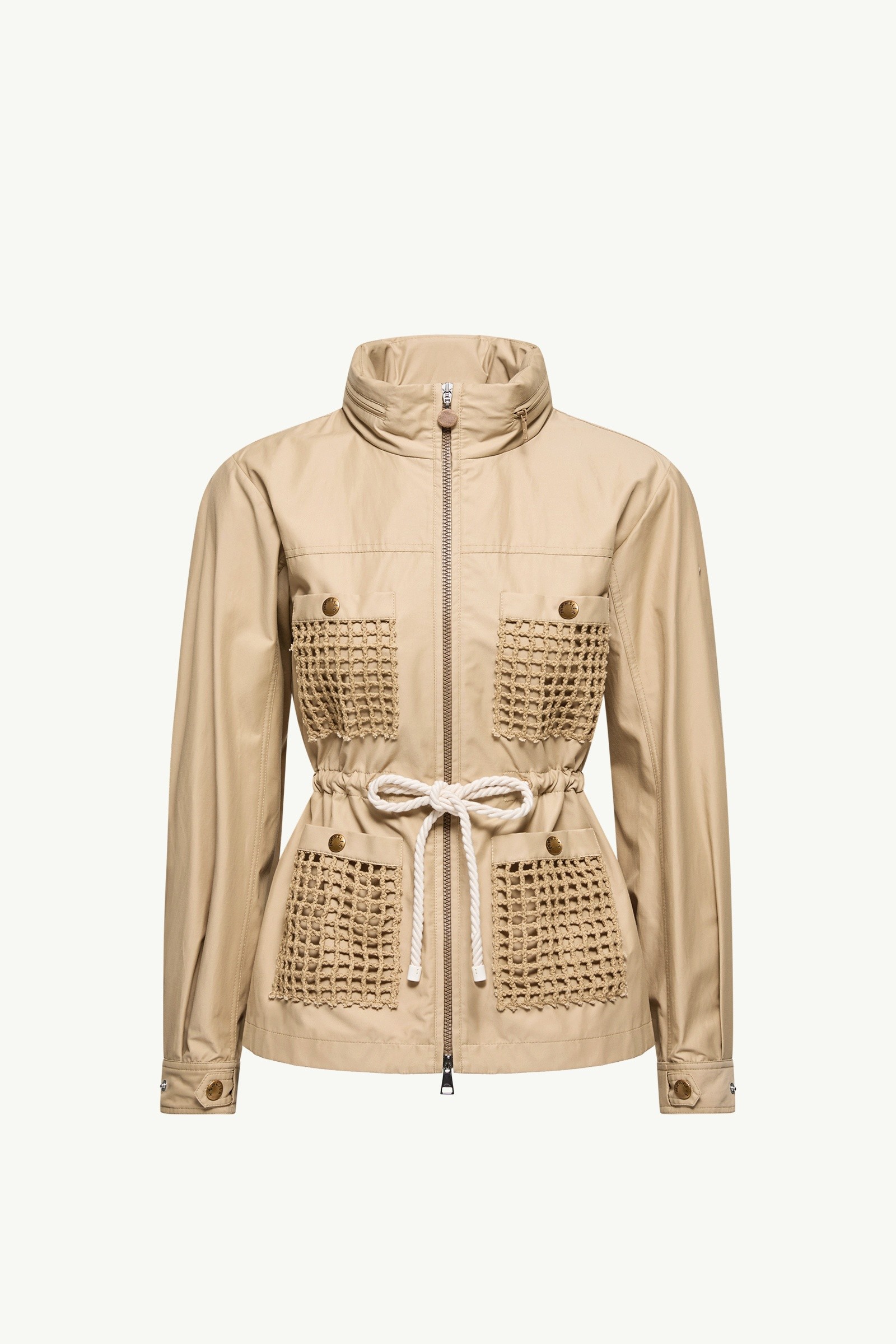 Bougain Twill Hooded Jacket