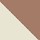 Beige & White
