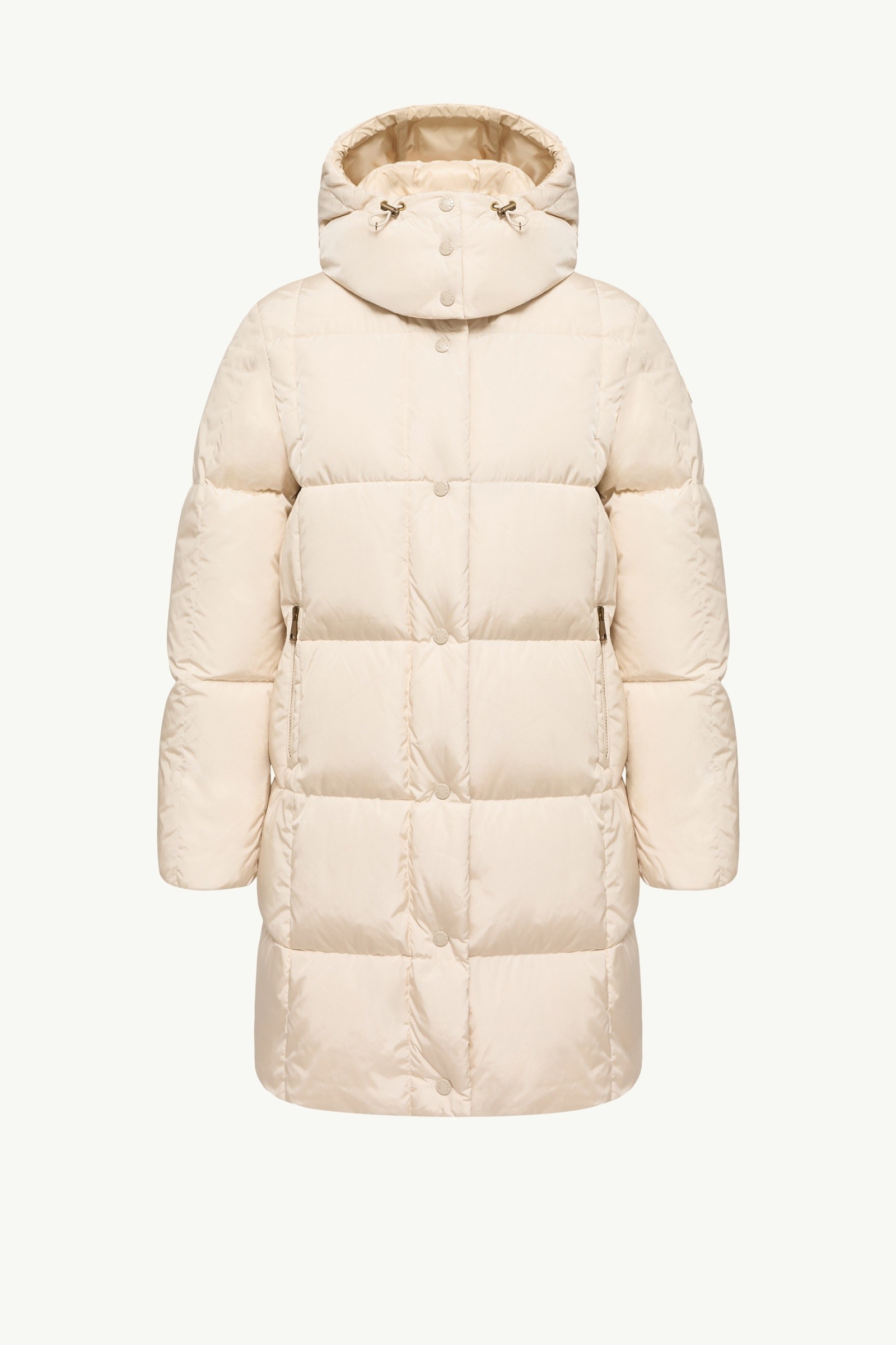 MONCLER ベージュ ロングダウンジャケット レディース｜ダウンジャケット｜モンクレール公式