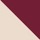 Beige & Burgundy