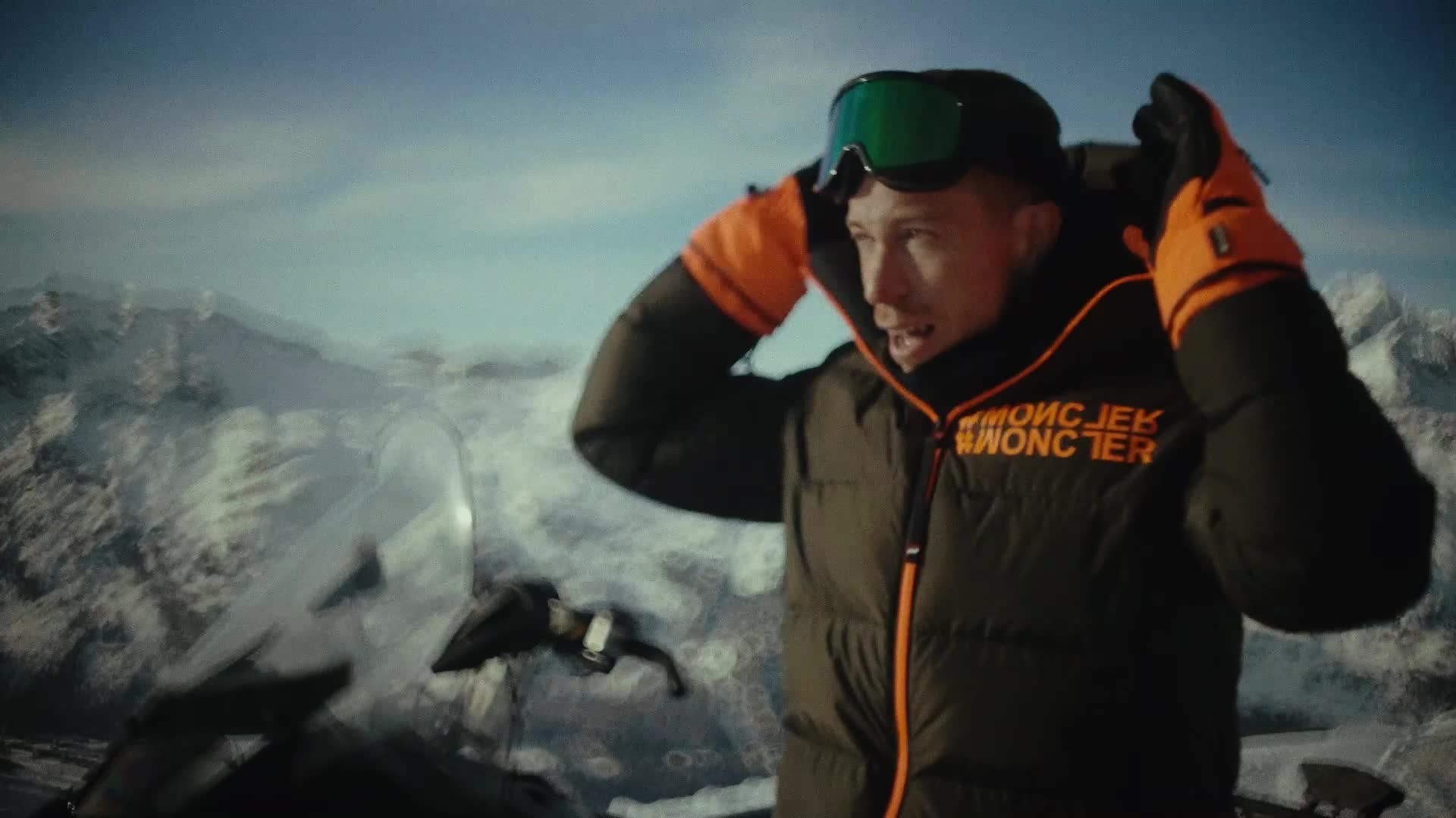 Shaun White Explores Saint Moritz with Moncler